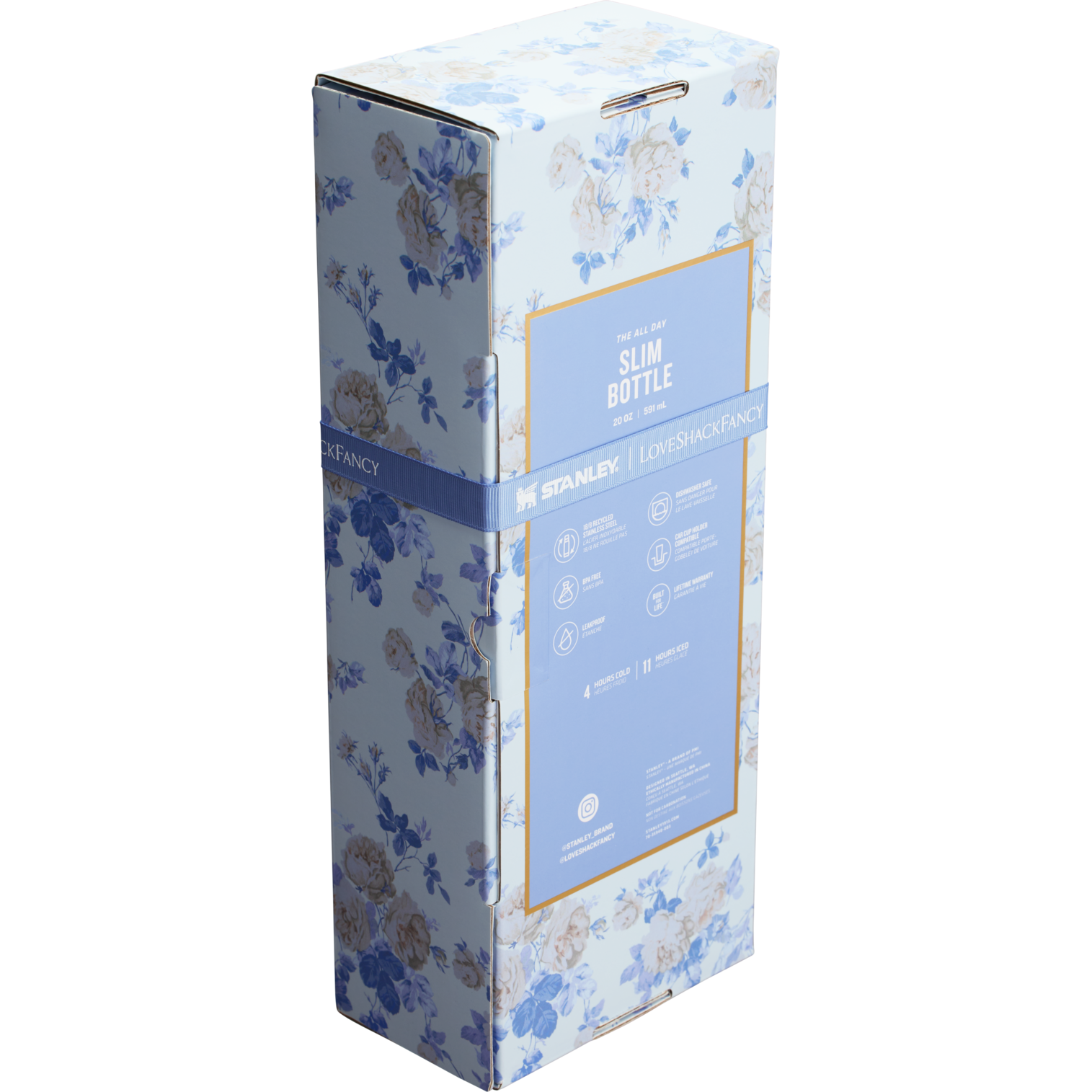 The Stanley x LoveShackFancy All Day Slim Bottle | 20 OZ (Vault) - Image 2